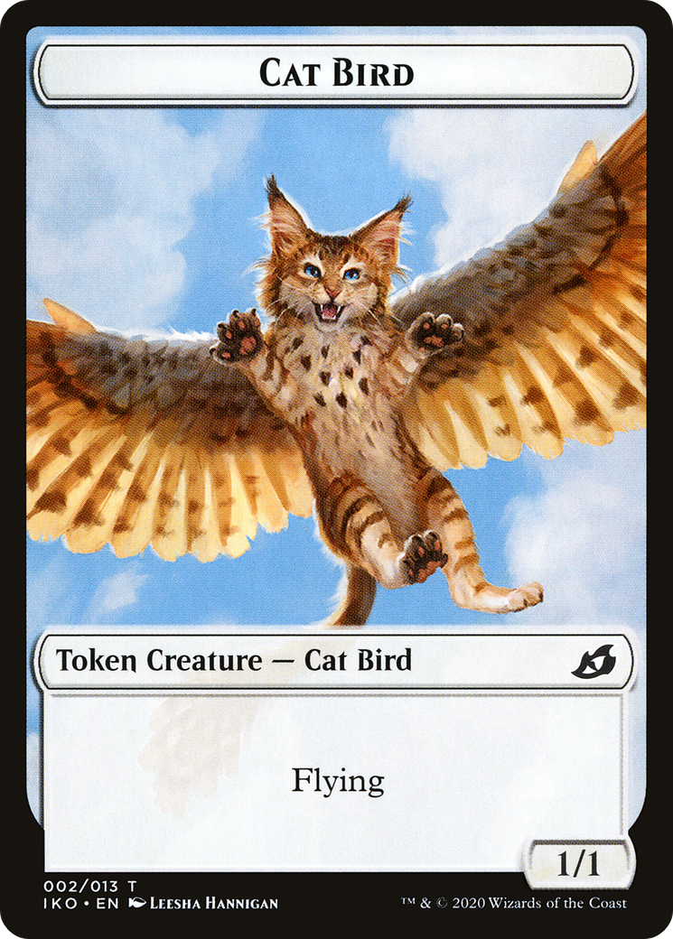 Cat Bird // Spirit Double-Sided Token [Starter Commander Decks] | Jomio and Rueliete's Cards and Comics