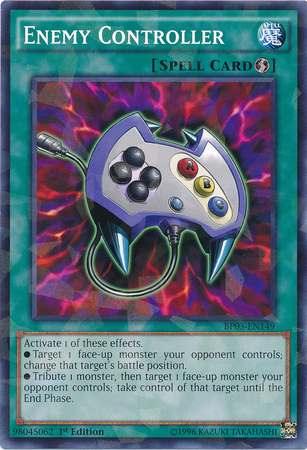 Enemy Controller (Shatterfoil) [BP03-EN149] Common | Jomio and Rueliete's Cards and Comics