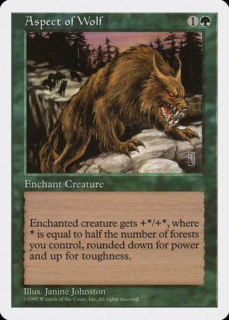 Aspect of Wolf [Fifth Edition] | Jomio and Rueliete's Cards and Comics