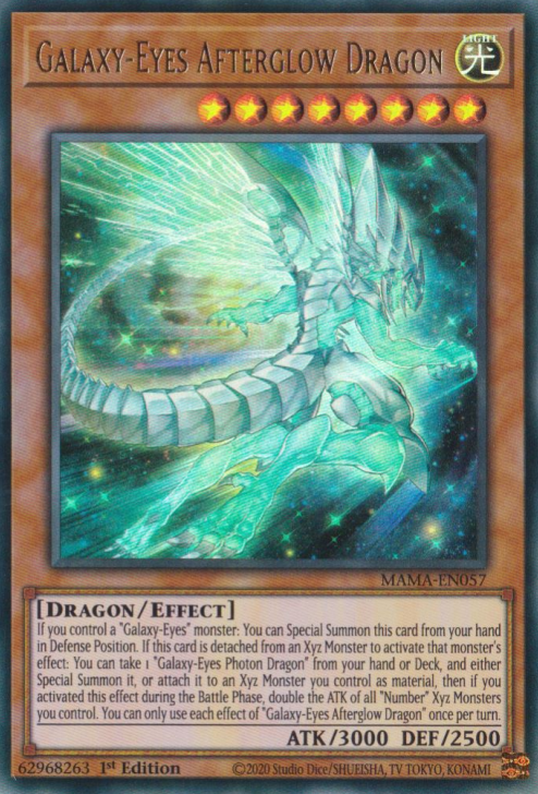 Galaxy-Eyes Afterglow Dragon [MAMA-EN057] Ultra Rare | Jomio and Rueliete's Cards and Comics
