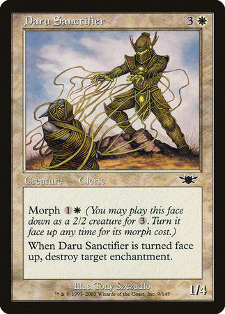 Daru Sanctifier [Legions] | Jomio and Rueliete's Cards and Comics