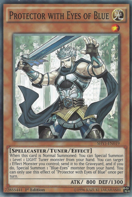 Protector with Eyes of Blue [SHVI-EN019] Common | Jomio and Rueliete's Cards and Comics