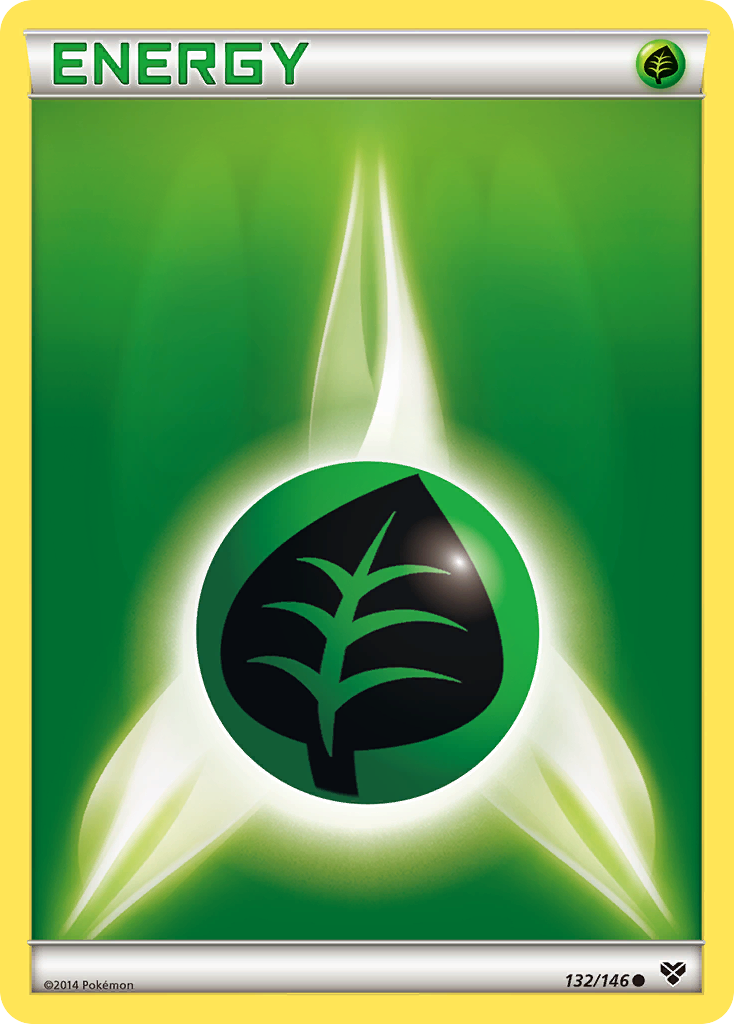 Grass Energy (132/146) [XY: Base Set] | Jomio and Rueliete's Cards and Comics