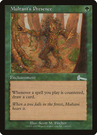Multani's Presence [Urza's Legacy] | Jomio and Rueliete's Cards and Comics