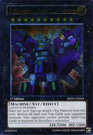 Superdimensional Robot Galaxy Destroyer (UTR) [REDU-EN044] Ultimate Rare | Jomio and Rueliete's Cards and Comics