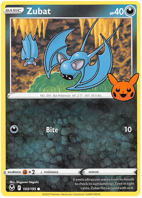 Zubat (103/195) [Trick or Trade 2023] | Jomio and Rueliete's Cards and Comics