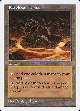Karplusan Forest [Fifth Edition] | Jomio and Rueliete's Cards and Comics