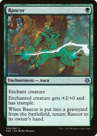 Rancor [Explorers of Ixalan] | Jomio and Rueliete's Cards and Comics