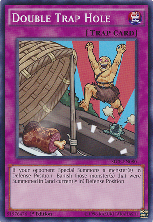 Double Trap Hole [SECE-EN080] Common | Jomio and Rueliete's Cards and Comics