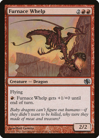 Furnace Whelp [Duel Decks: Jace vs. Chandra] | Jomio and Rueliete's Cards and Comics