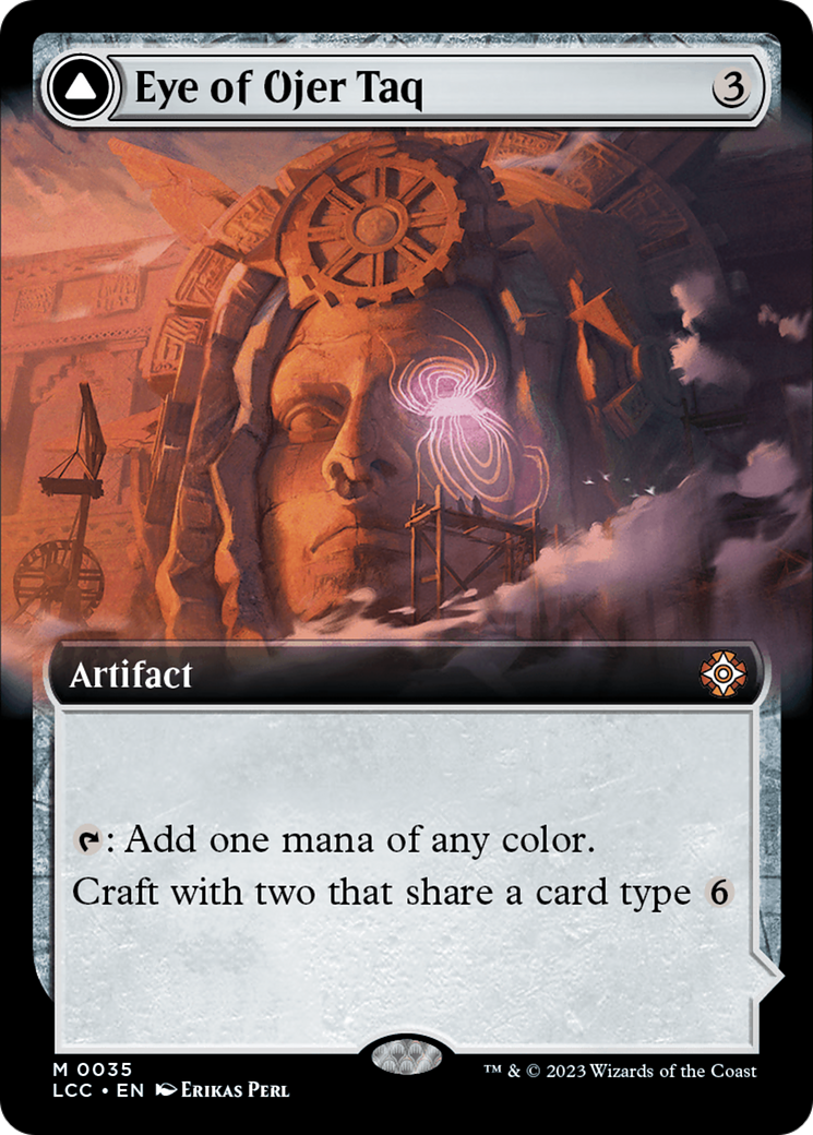 Eye of Ojer Taq // Apex Observatory (Extended Art) [The Lost Caverns of Ixalan Commander] | Jomio and Rueliete's Cards and Comics