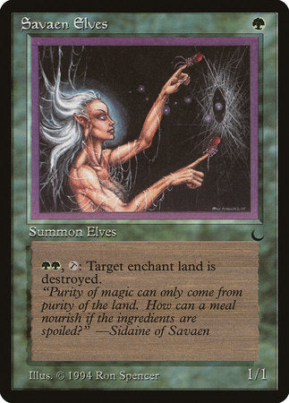Savaen Elves [The Dark] | Jomio and Rueliete's Cards and Comics