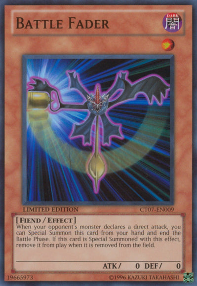 Battle Fader [CT07-EN009] Super Rare | Jomio and Rueliete's Cards and Comics
