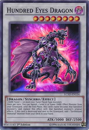 Hundred Eyes Dragon [LC5D-EN154] Super Rare | Jomio and Rueliete's Cards and Comics