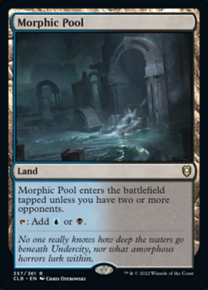 Morphic Pool [Commander Legends: Battle for Baldur's Gate] | Jomio and Rueliete's Cards and Comics