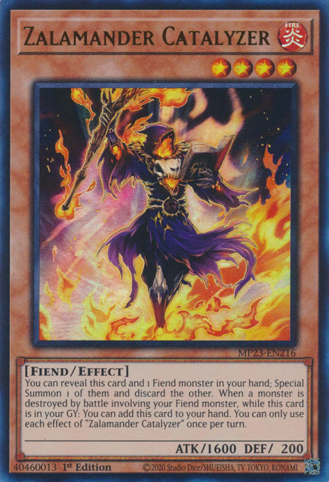 Zalamander Catalyzer [MP23-EN216] Ultra Rare | Jomio and Rueliete's Cards and Comics