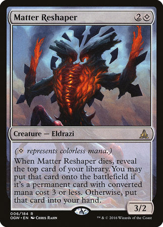 Matter Reshaper [Oath of the Gatewatch] | Jomio and Rueliete's Cards and Comics