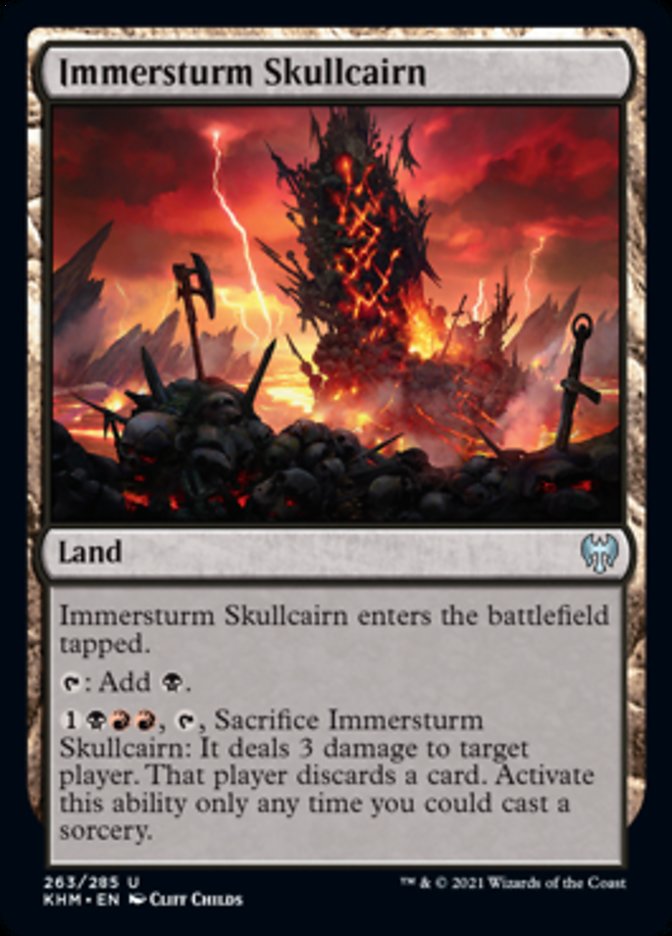 Immersturm Skullcairn [Kaldheim] | Jomio and Rueliete's Cards and Comics