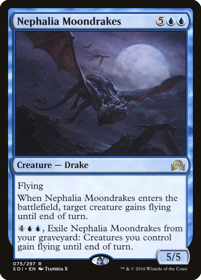 Nephalia Moondrakes [Shadows over Innistrad] | Jomio and Rueliete's Cards and Comics
