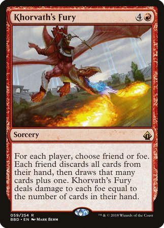 Khorvath's Fury [Battlebond] | Jomio and Rueliete's Cards and Comics