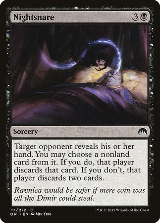Nightsnare [Magic Origins] | Jomio and Rueliete's Cards and Comics