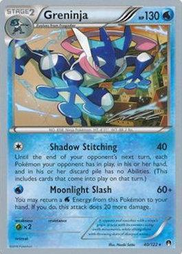 Greninja (40/122) (Ninja Blitz - Cody Walinski) [World Championships 2016] | Jomio and Rueliete's Cards and Comics