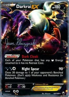 Darkrai EX (63/108) (Darkrai Deck - Jason Klaczynski) [World Championships 2013] | Jomio and Rueliete's Cards and Comics