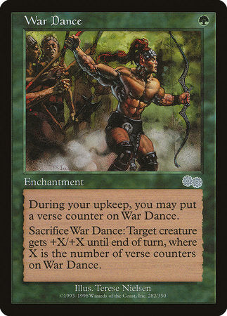 War Dance [Urza's Saga] | Jomio and Rueliete's Cards and Comics