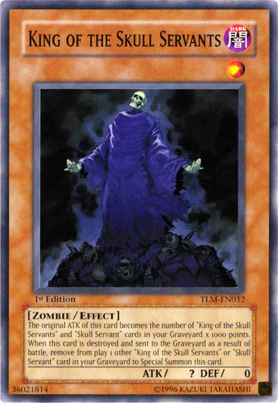King of the Skull Servants [TLM-EN032] Common | Jomio and Rueliete's Cards and Comics