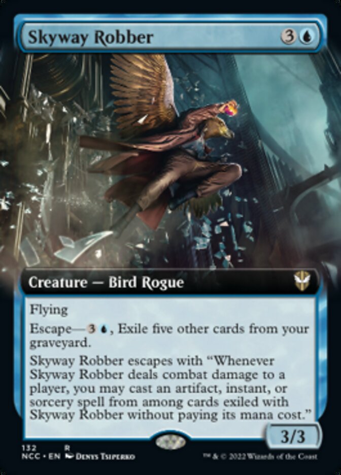 Skyway Robber (Extended Art) [Streets of New Capenna Commander] | Jomio and Rueliete's Cards and Comics