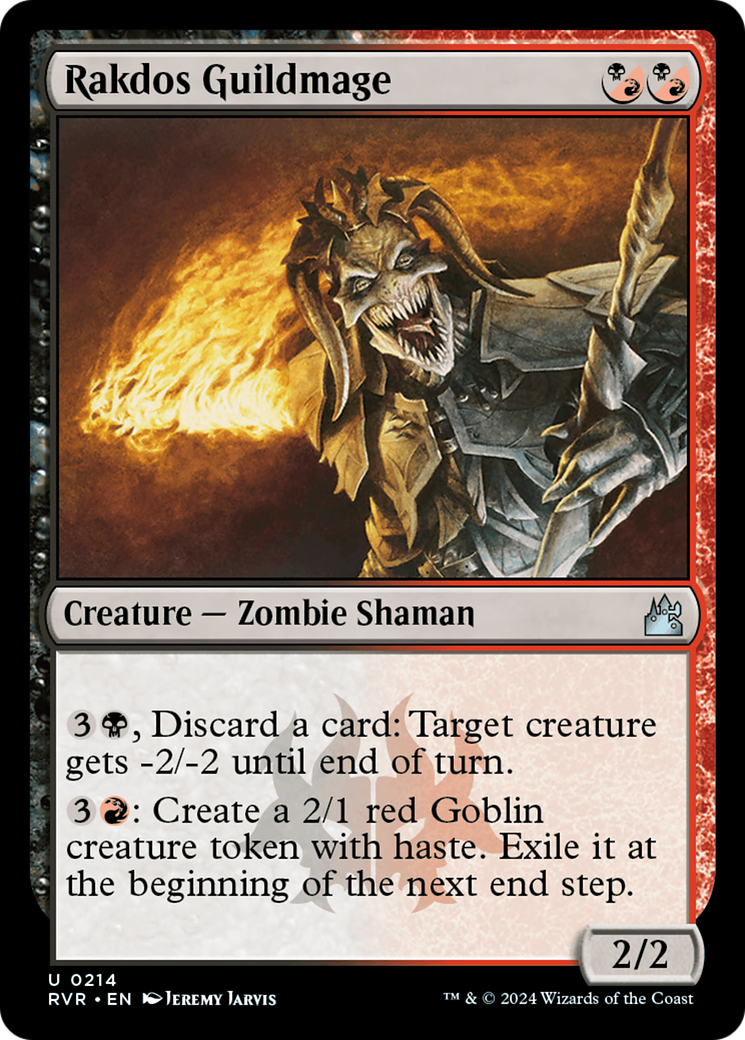Rakdos Guildmage [Ravnica Remastered] | Jomio and Rueliete's Cards and Comics