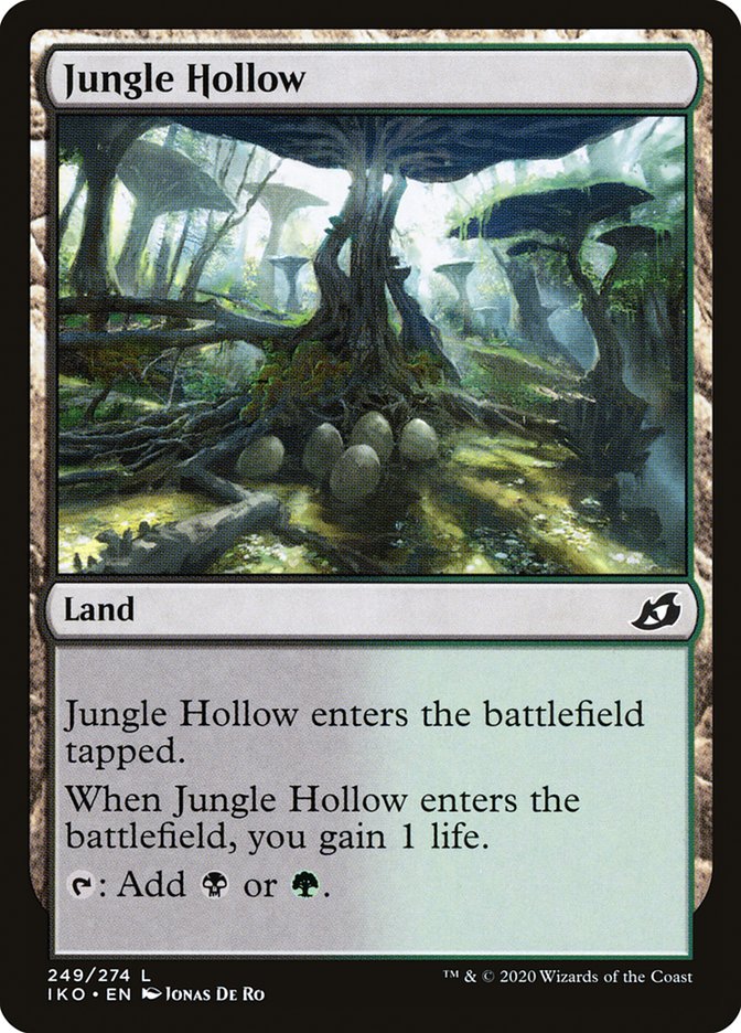 Jungle Hollow [Ikoria: Lair of Behemoths] | Jomio and Rueliete's Cards and Comics