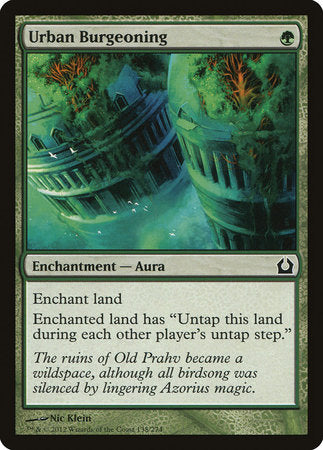 Urban Burgeoning [Return to Ravnica] | Jomio and Rueliete's Cards and Comics