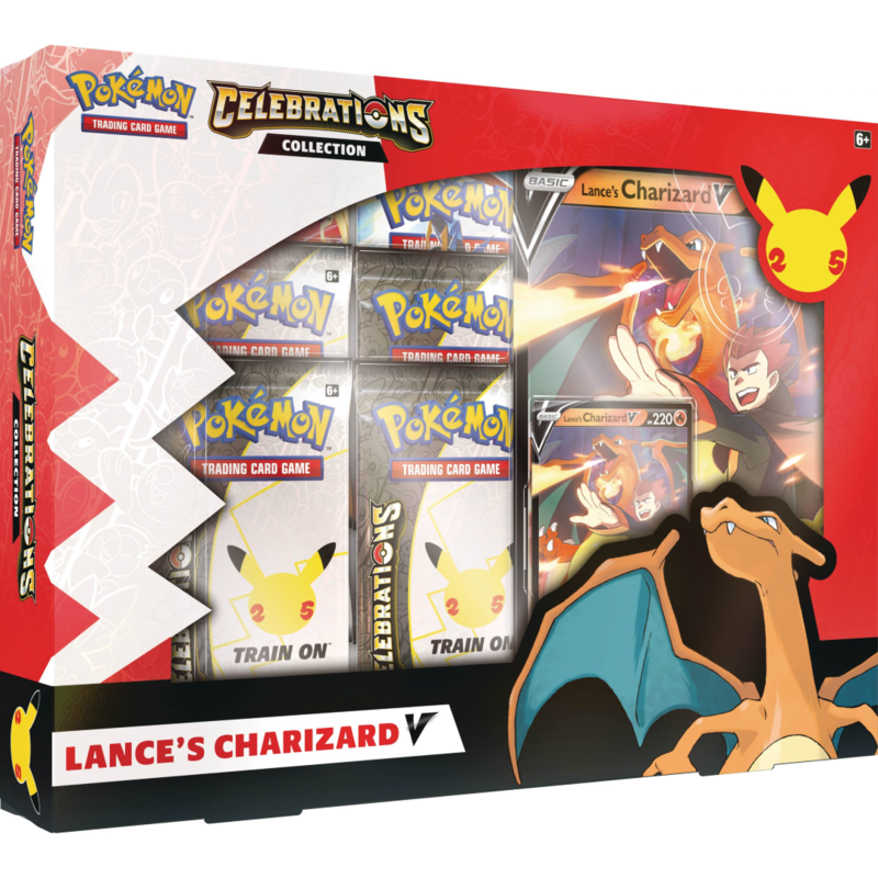 Celebrations: 25th Anniversary - Collection (Lance's Charizard V) | Jomio and Rueliete's Cards and Comics