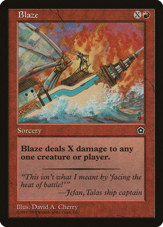 Blaze [Portal Second Age] | Jomio and Rueliete's Cards and Comics