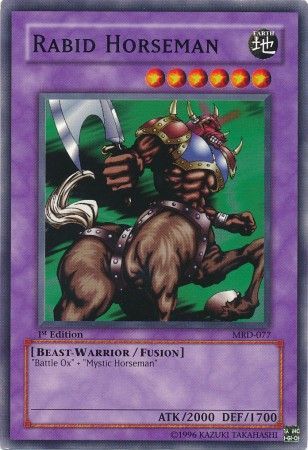 Rabid Horseman [MRD-077] Common | Jomio and Rueliete's Cards and Comics