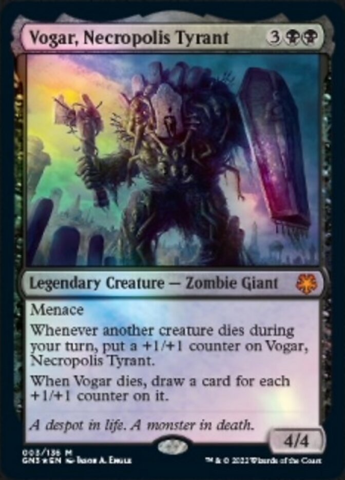 Vogar, Necropolis Tyrant [Game Night: Free-for-All] | Jomio and Rueliete's Cards and Comics