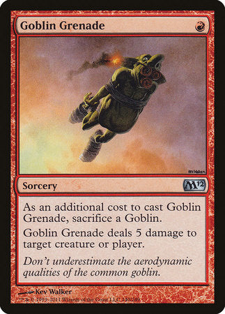 Goblin Grenade [Magic 2012] | Jomio and Rueliete's Cards and Comics