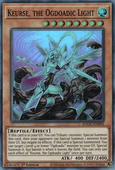 Keurse, the Ogdoadic Light (Super Rare) [ANGU-EN005] Super Rare | Jomio and Rueliete's Cards and Comics