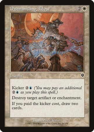 Dismantling Blow [Invasion] | Jomio and Rueliete's Cards and Comics