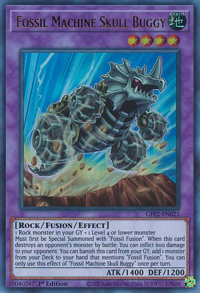 Fossil Machine Skull Buggy [GFP2-EN021] Ultra Rare | Jomio and Rueliete's Cards and Comics