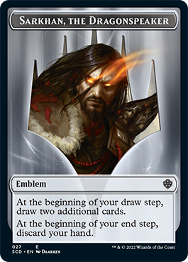 Sarkhan, the Dragonspeaker // Sarkhan, the Dragonspeaker Double-Sided Token [Starter Commander Decks] | Jomio and Rueliete's Cards and Comics