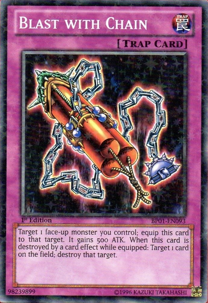 Blast with Chain [BP01-EN093] Starfoil Rare | Jomio and Rueliete's Cards and Comics