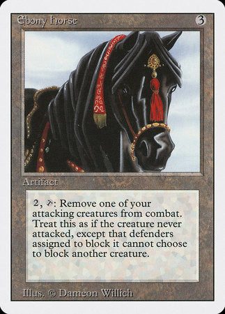 Ebony Horse [Revised Edition] | Jomio and Rueliete's Cards and Comics