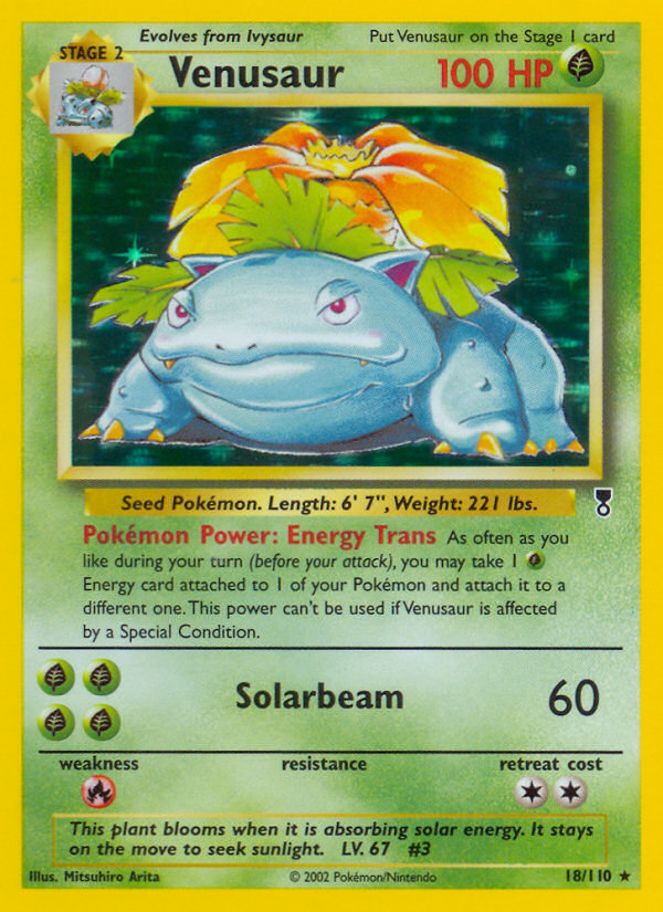 Venusaur (18/110) [Legendary Collection] | Jomio and Rueliete's Cards and Comics