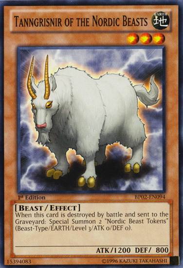 Tanngrisnir of the Nordic Beasts [BP02-EN094] Common | Jomio and Rueliete's Cards and Comics