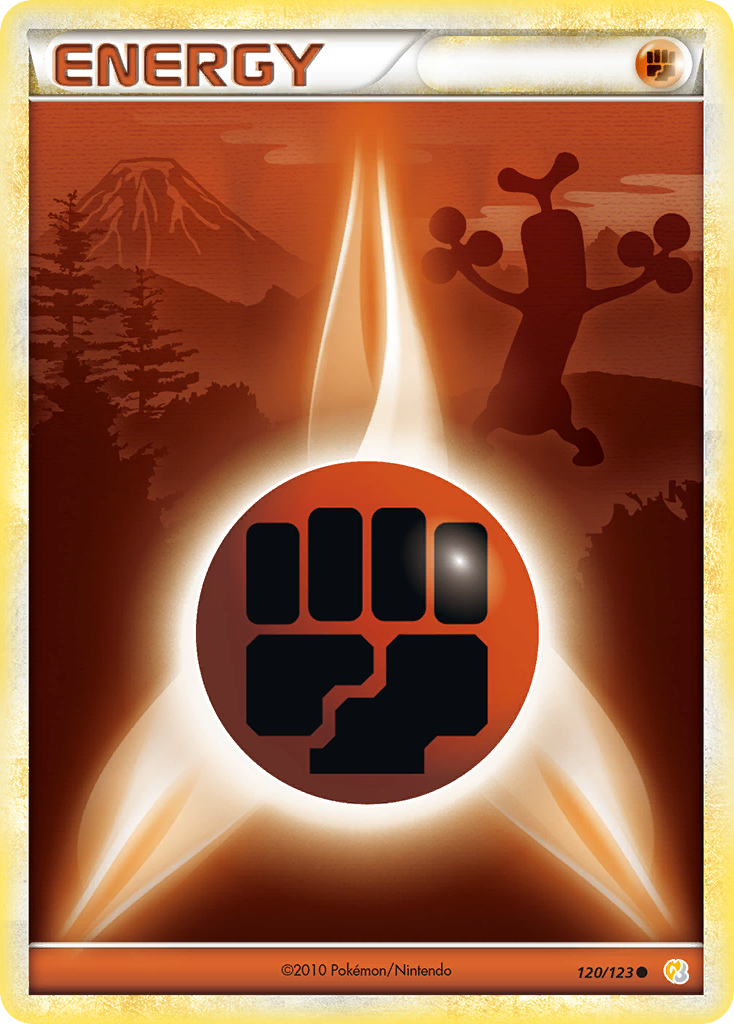 Fighting Energy (120/123) [HeartGold & SoulSilver: Base Set] | Jomio and Rueliete's Cards and Comics