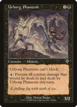 Urborg Phantom [Invasion] | Jomio and Rueliete's Cards and Comics