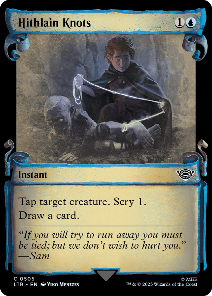 Hithlain Knots [The Lord of the Rings: Tales of Middle-Earth Showcase Scrolls] | Jomio and Rueliete's Cards and Comics