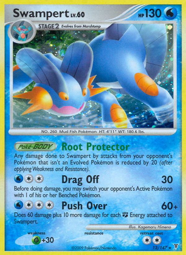 Swampert (12/147) [Platinum: Supreme Victors] | Jomio and Rueliete's Cards and Comics